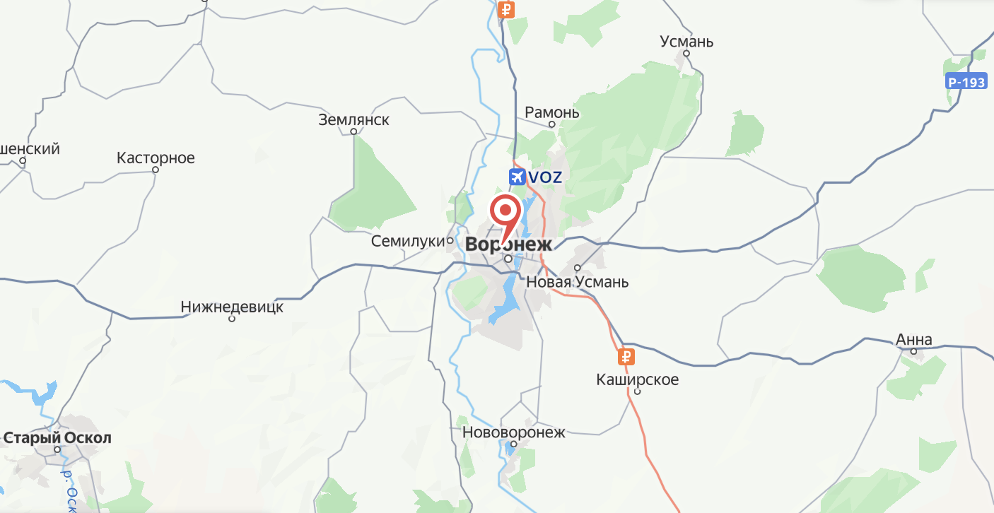 Находимся в Воронеже и работаем на всю область